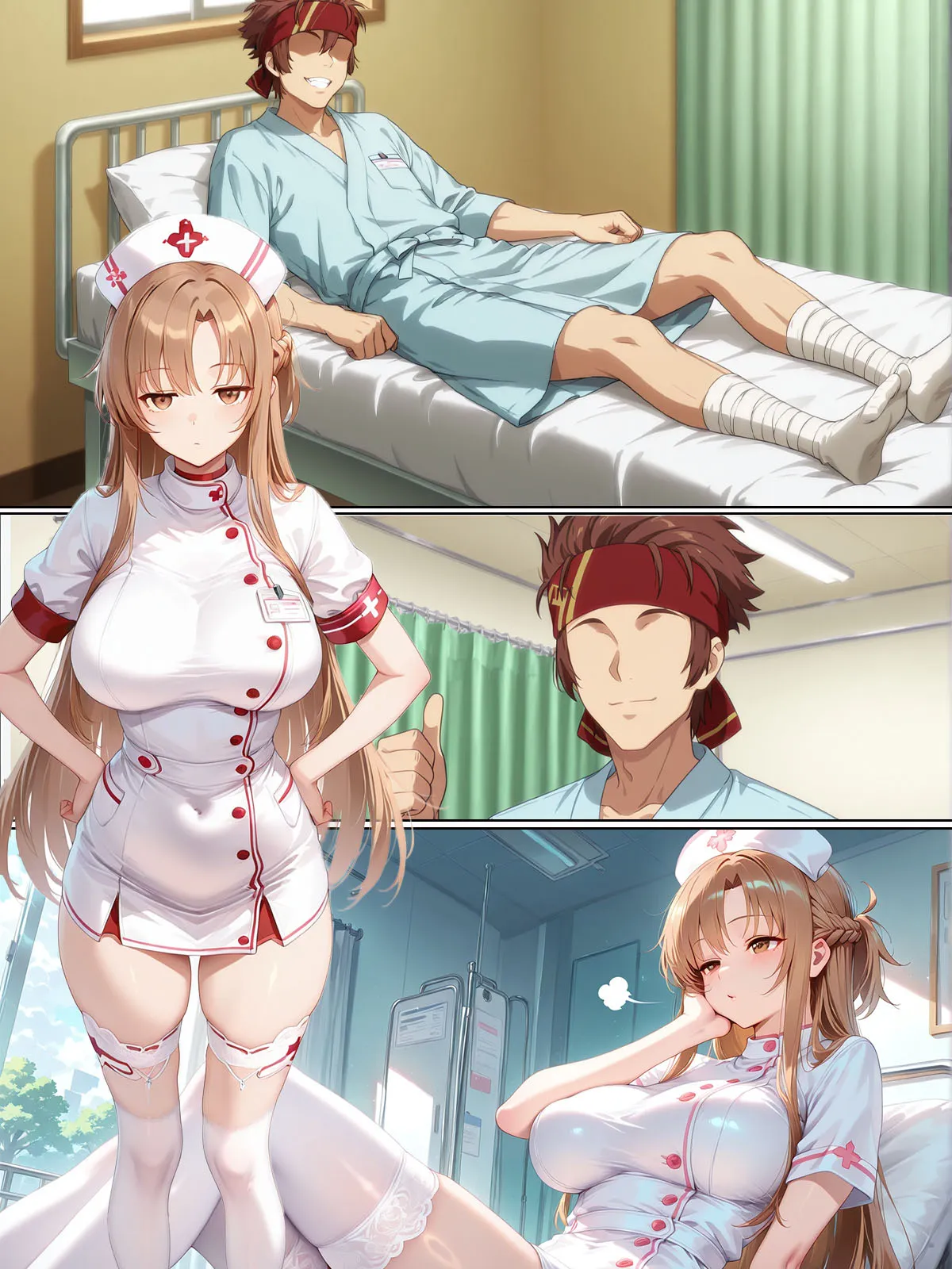 M2089 贞操观念逆转世界01-03+催眠手机APP+亚丝娜NTR的一天 [新作/319.3M]