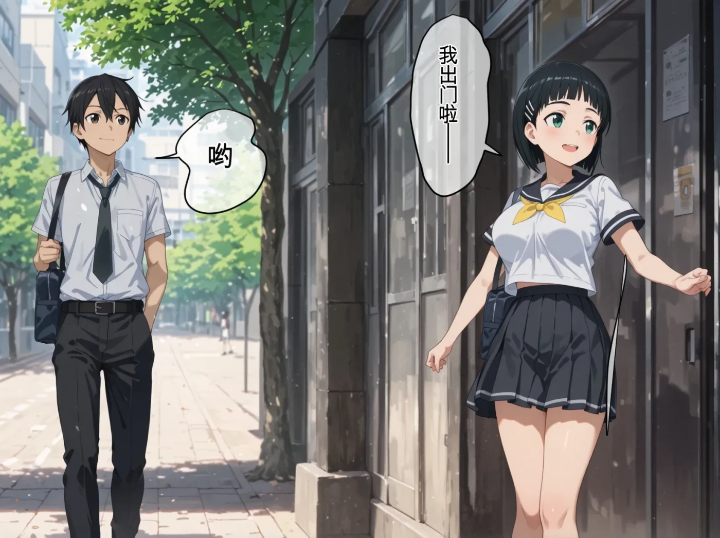 [3D全彩]M2163 刀剑神域-不曾知道的姿态+直叶与大叔 [新作/207.2M]-资源巴士